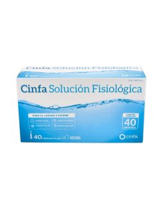 SV SOLUCION FISIOLOGICA 40 UNIDADES MONODOSIS 5 ml