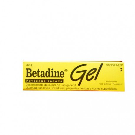 BETADINE 100 mg/g GEL CUTANEO 1 TUBO 30 g