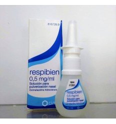RESPIBIEN 0,5 mg/ml SOLUCION PARA PULVERIZACION NASAL 1 FRASCO 15 ml