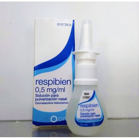RESPIBIEN 0,5 mg/ml SOLUCION PARA PULVERIZACION NASAL 1 FRASCO 15 ml