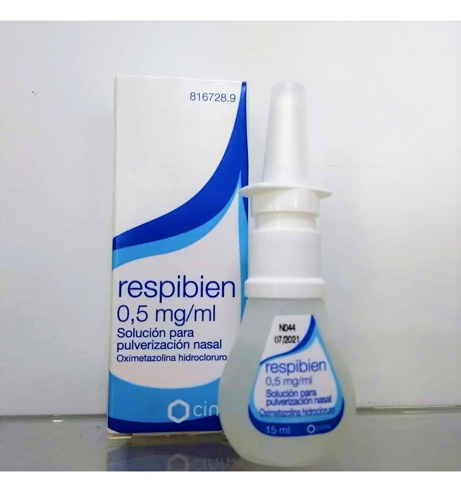 RESPIBIEN 0,5 mg/ml SOLUCION PARA PULVERIZACION NASAL 1 FRASCO 15 ml -  Farmacia del Pilar