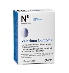 NS VALERIANA COMPLEX COMPRIMIDOS 15 COMPRIMIDOS