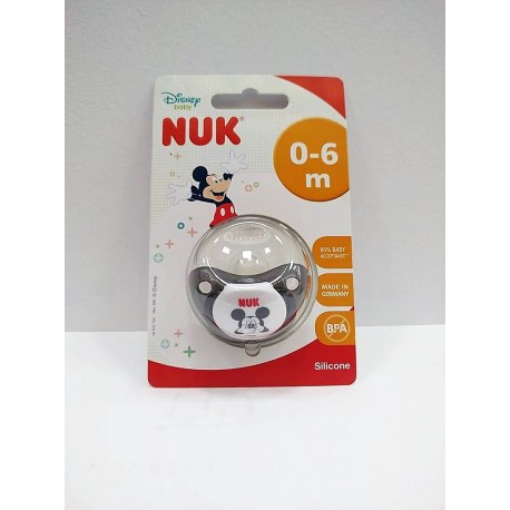 CHUPETE SILICONA ANATOMICO NUKETE DISNEY MICKEY TALL 1 1 UNIDAD