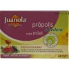 JUANOLA PROPOLIS MIEL Y HIEDRA 24 PASTILLAS DE GOMA SABOR FRUTAS DEL BOSQUE