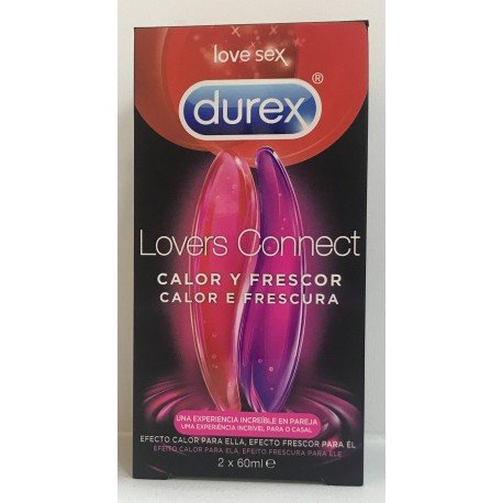 DUREX LOVERS CONNECT GEL ESTIMULANTE 2 UNIDADES 60 ml
