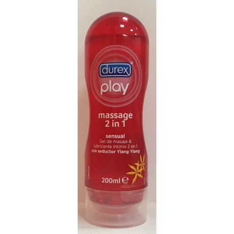 DUREX PLAY MASSAGE LUBRICANTE HIDROSOLUBLE YLANG