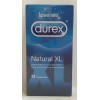 DUREX NATURAL XL PRESERVATIVOS 12 UNIDADES