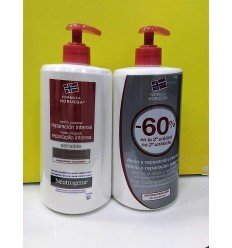 NEUTROGENA FORMULA NORUEGA LOCION CORPORAL HIDRATACION PROFUNDA PIEL SENSIBLE 2 ENVASES 750 ml DUPLO