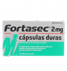 FORTASEC 2 MG 10 CAPSULAS