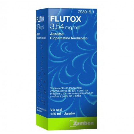 FLUTOX 3,54 mg/ml JARABE 1 FRASCO 120 ml