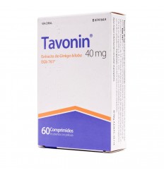 TAVONIN 40 MG 60 COMPRIMIDOS RECUBIERTOS