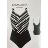 BAÑADOR ANDALUSIA BODICE BLANCO Y NEGRO