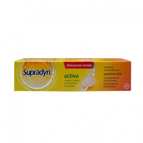 SUPRADYN ENERGY 15 COMPRIMIDOS EFERVESCENTES