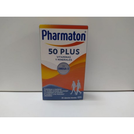 PHARMATON 50 PLUS 30 CAPSULAS BLANDAS