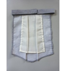 PAÑUELO TRAQUEOTOMIA TELA ESTAMPADA NEGRA