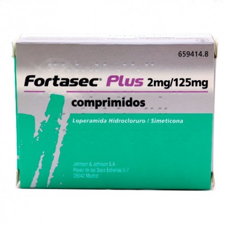 FORTASEC PLUS 2 MG/125 MG 12 COMPRIMIDOS