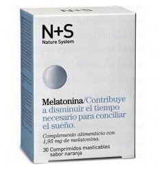 NS MELATONINA 1,95 mg 30 COMPRIMIDOS MASTICABLES SABOR NARANJA