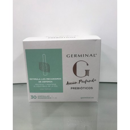 GERMINAL PREBIOTICOS 30 AMPOLLAS 1 ml