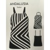 TANKINI ANDALUSIA BLANCO Y NEGRO