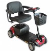 SCOOTER PEQ IBIZA ROJO DEMONT  2X20AH CON MOTOR 220W